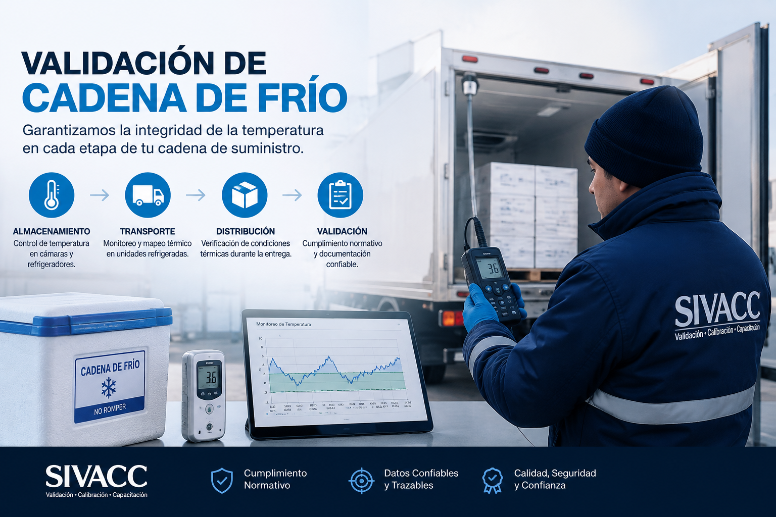 Validación de cadena de frío en SIVACC